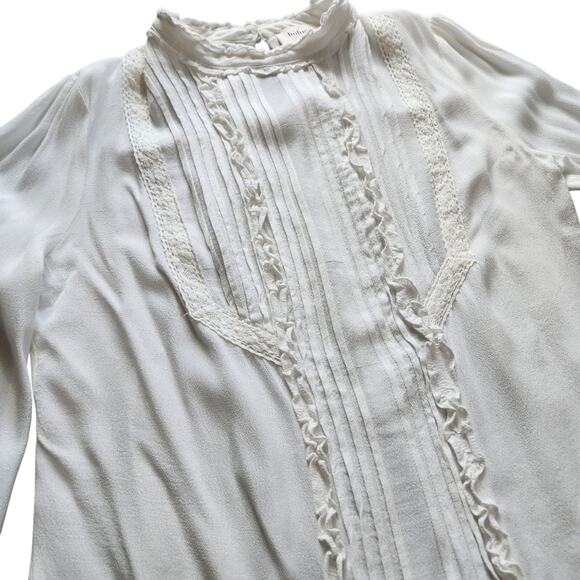 Böhme elegant white women's blouse size S - Picture 2 of 8